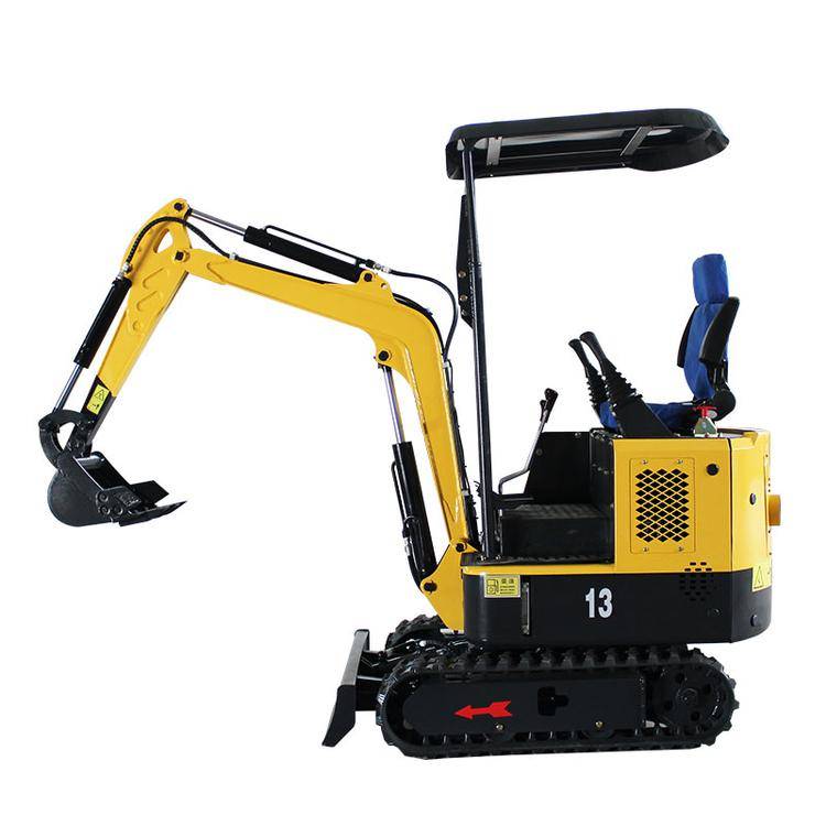What must be paid attention to when installing the boom and parts of the mini excavator?