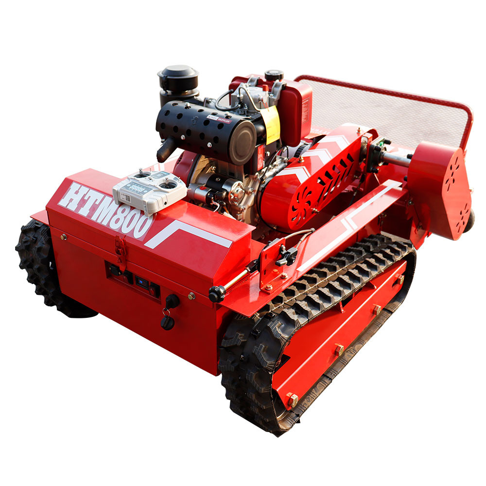 HTM800 Remote Control Crawler Lawn Mower