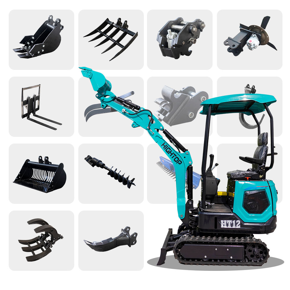 HT12 1200kg Mini Excavator