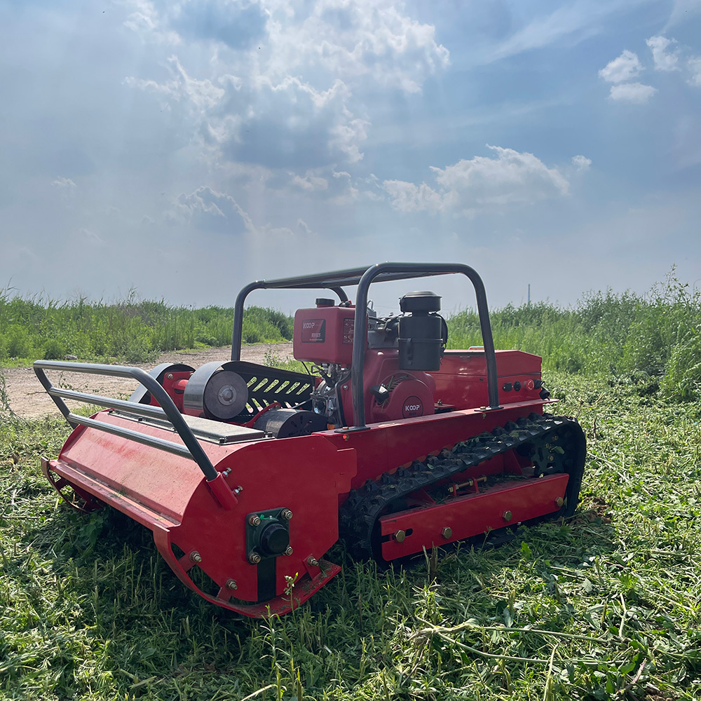 HT-80A Crawler Remote Control Lawn Mower