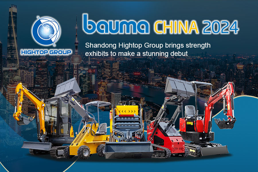 bauma CHINA 2024: Shandong Hightop Group brings strength exhibits to make a stunning debut