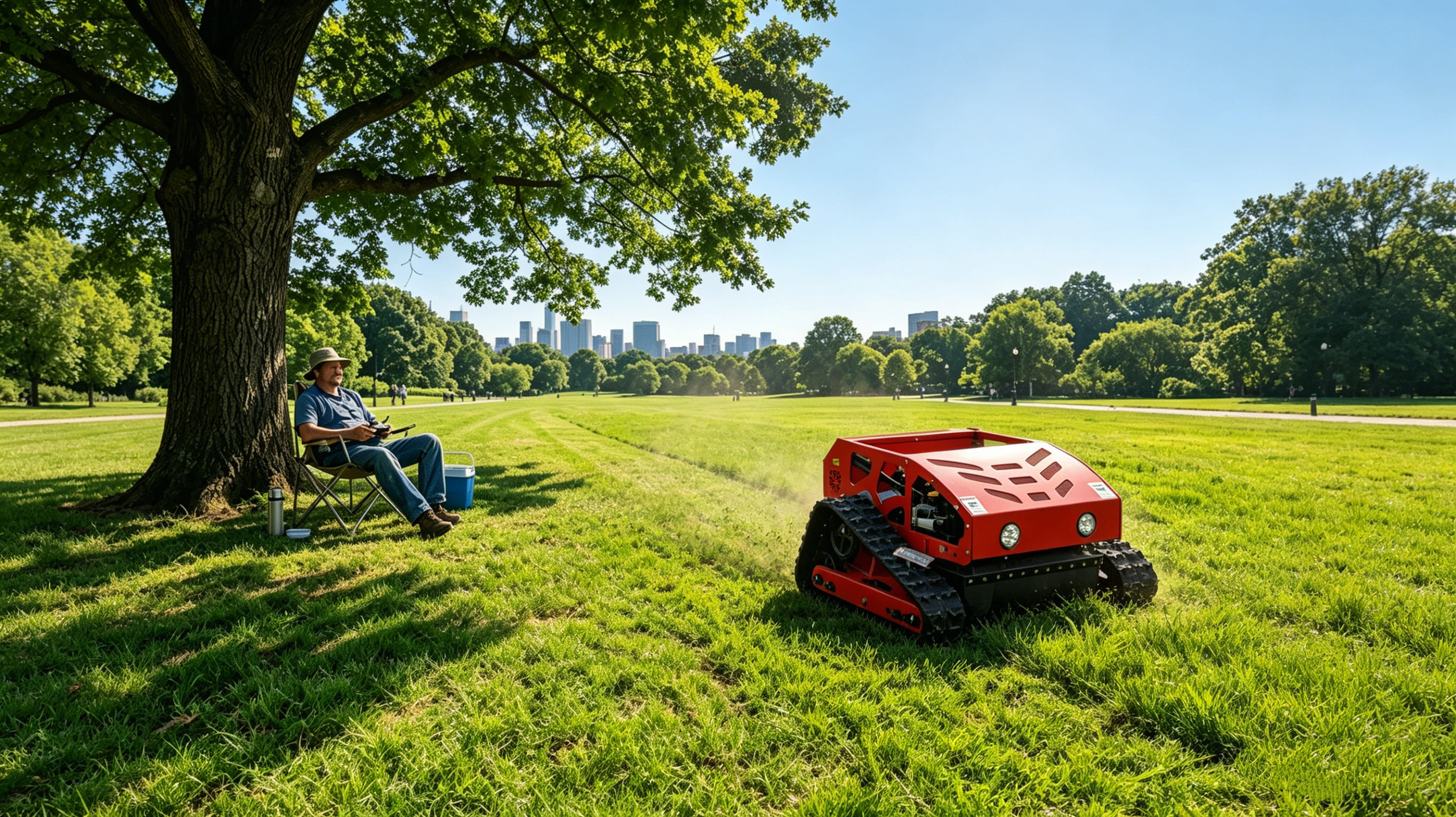 Tired of Summer Weeding? Smart Remote Control is the Right Way to Go