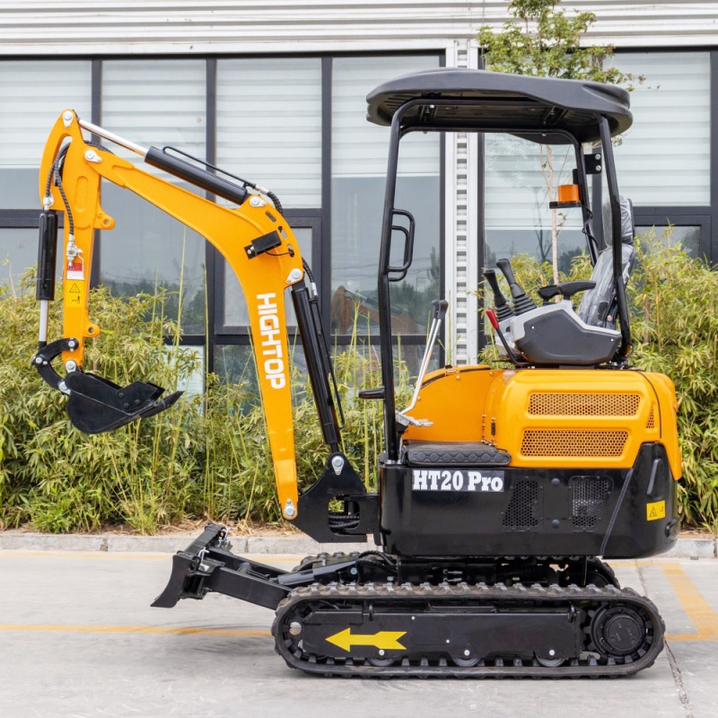 Stop Repositioning, Start Digging: HT20 Pro Side-Swing Excavator Cuts Time by 50%